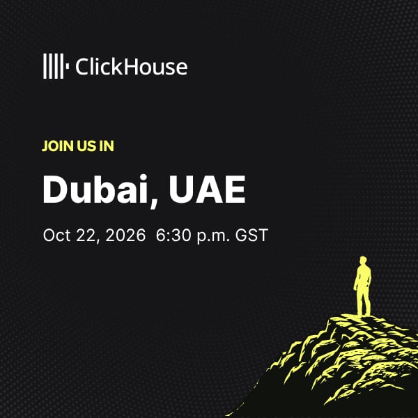 AI Builders and Databases Dubai (ClickHouse meetup), Dubai