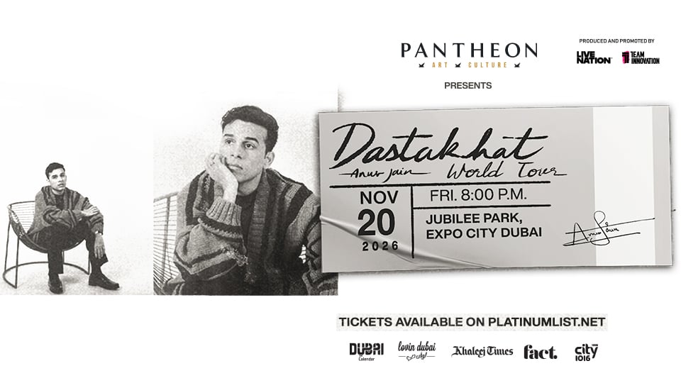 Anuv Jain Live – Dastakhat Tour, Dubai
