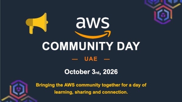 AWS Community Day UAE 2026, Dubai