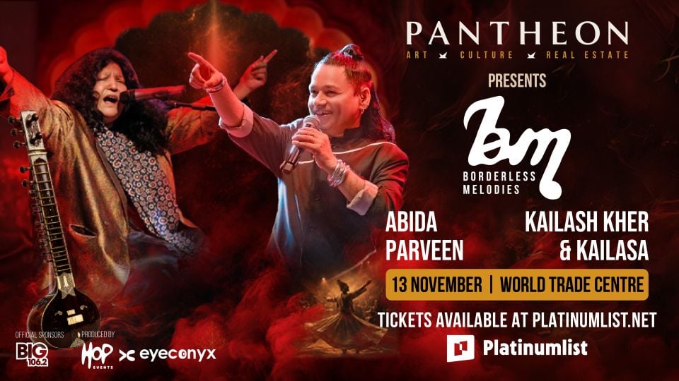 Borderless Melodies: Abida Parveen & Kailash Kher, Dubai