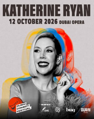 Katherine Ryan live at Dubai Comedy Festival, Dubai