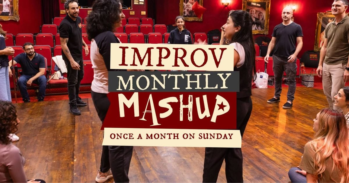 Monthly Improv Mashup (drop-in improv class) at The Courtyard Playhouse, Dubai