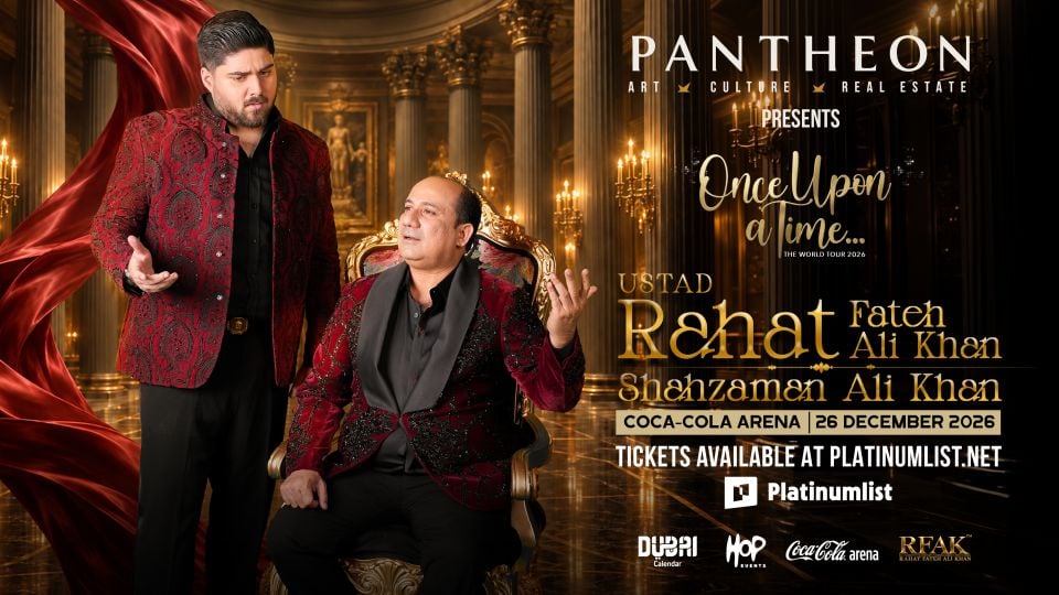 Rahat Fateh Ali Khan & Shah Zaman Ali Khan – Once Upon a Time World Tour, Dubai
