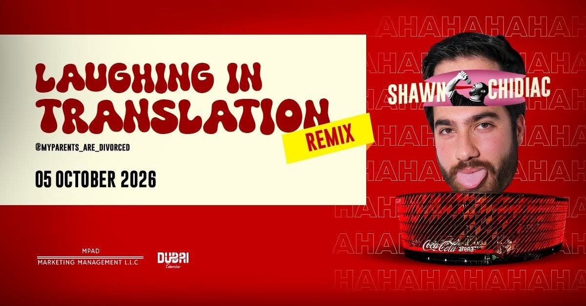 Shawn Chidiac live: Laughing In Translation Remix, Dubai