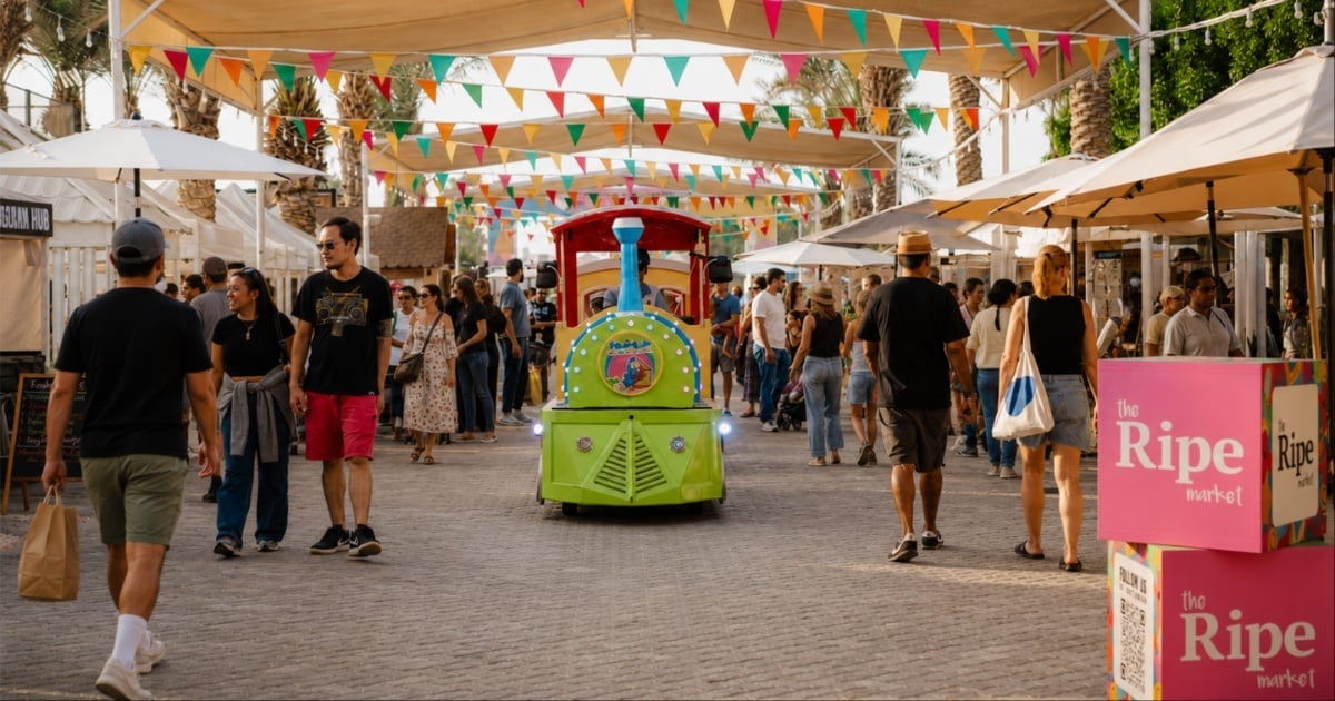 The Ripe Market at Academy Park (season opening weekend), Dubai