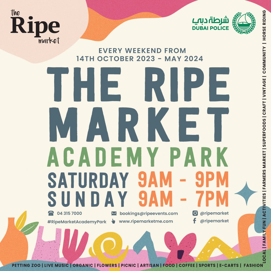 The Ripe Market at Academy Park (weekly weekends), Dubai