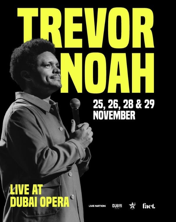 Trevor Noah live at Dubai Opera, Dubai