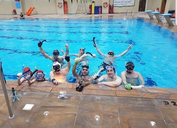 Underwater Hockey Practice Night (Dubai Underwater Hockey), Dubai