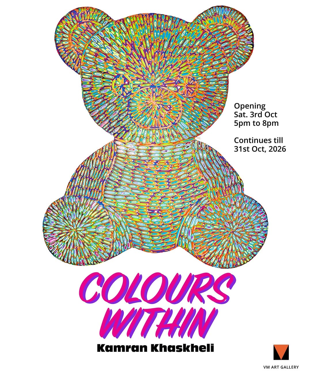 Colours Within: Kamran Khaskheli solo show (opening), Karachi