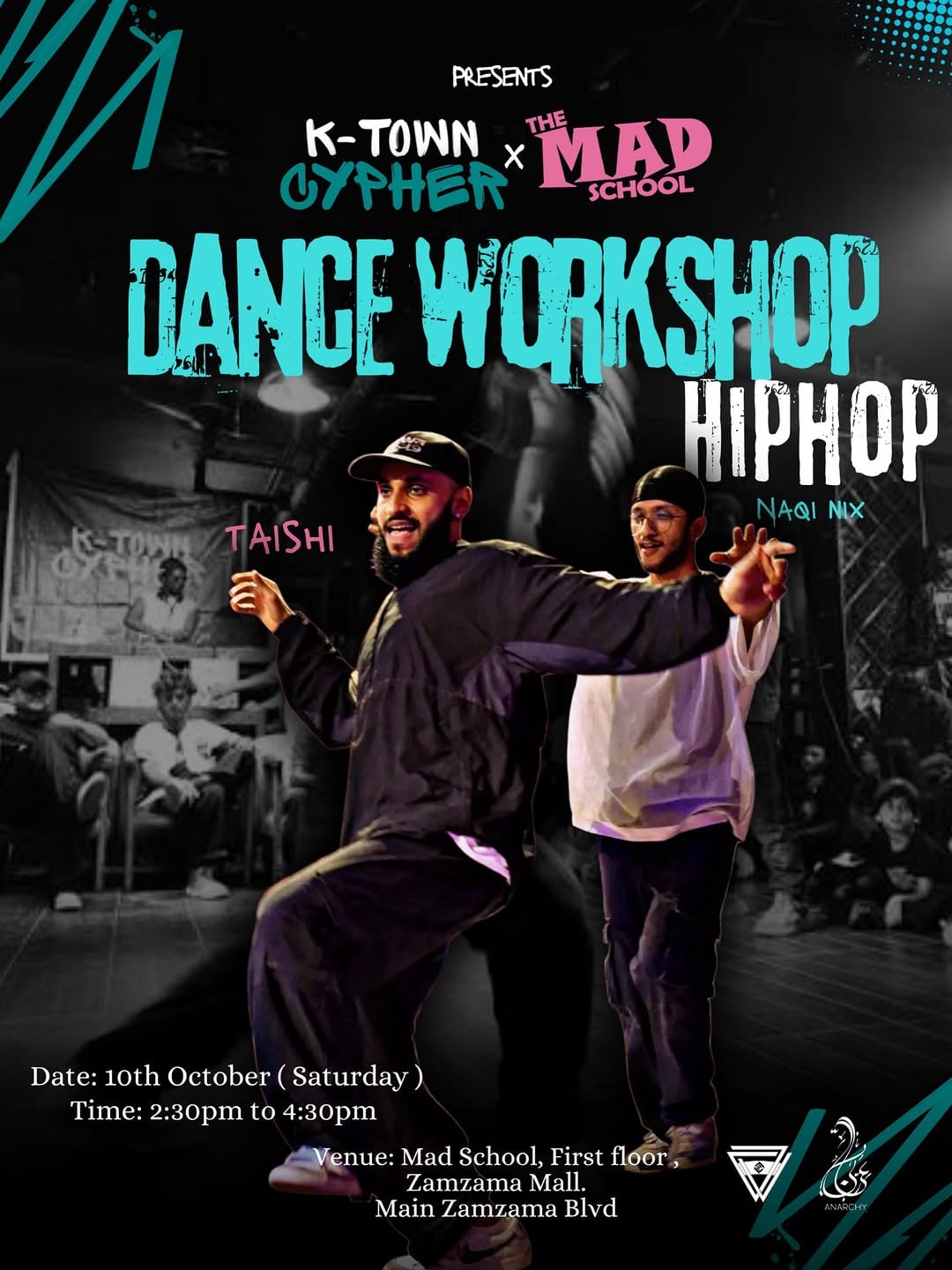 K-Town Cypher: Break the Format — workshop, Karachi