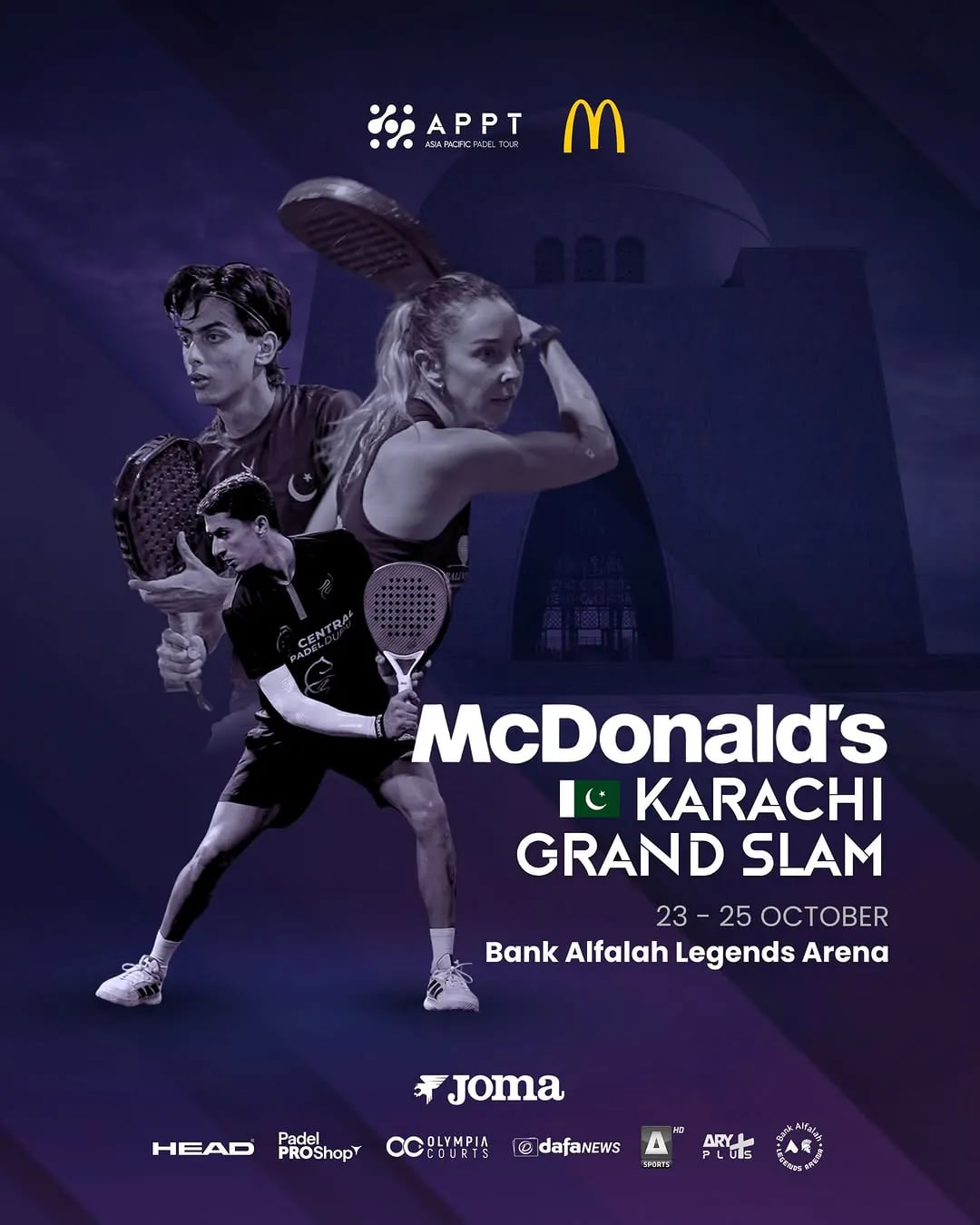 McDonald's Karachi Grand Slam: APPT padel tournament, Karachi