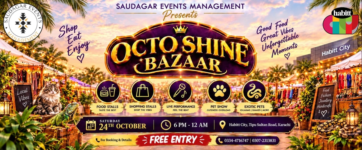 OCTO SHINE BAZAAR, Karachi
