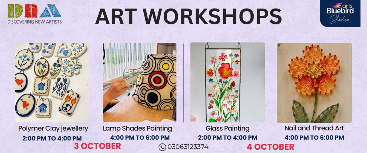 Art Workshop by Discovering New Artists, Lahore