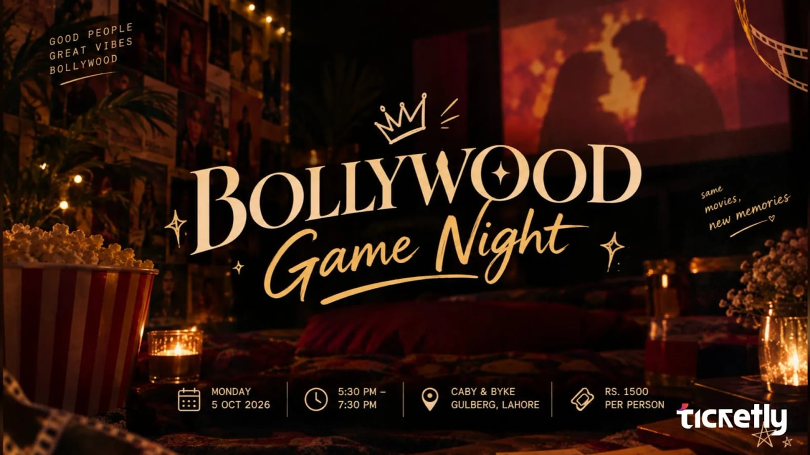 OffGridTea: Bollywood Game Night, Lahore
