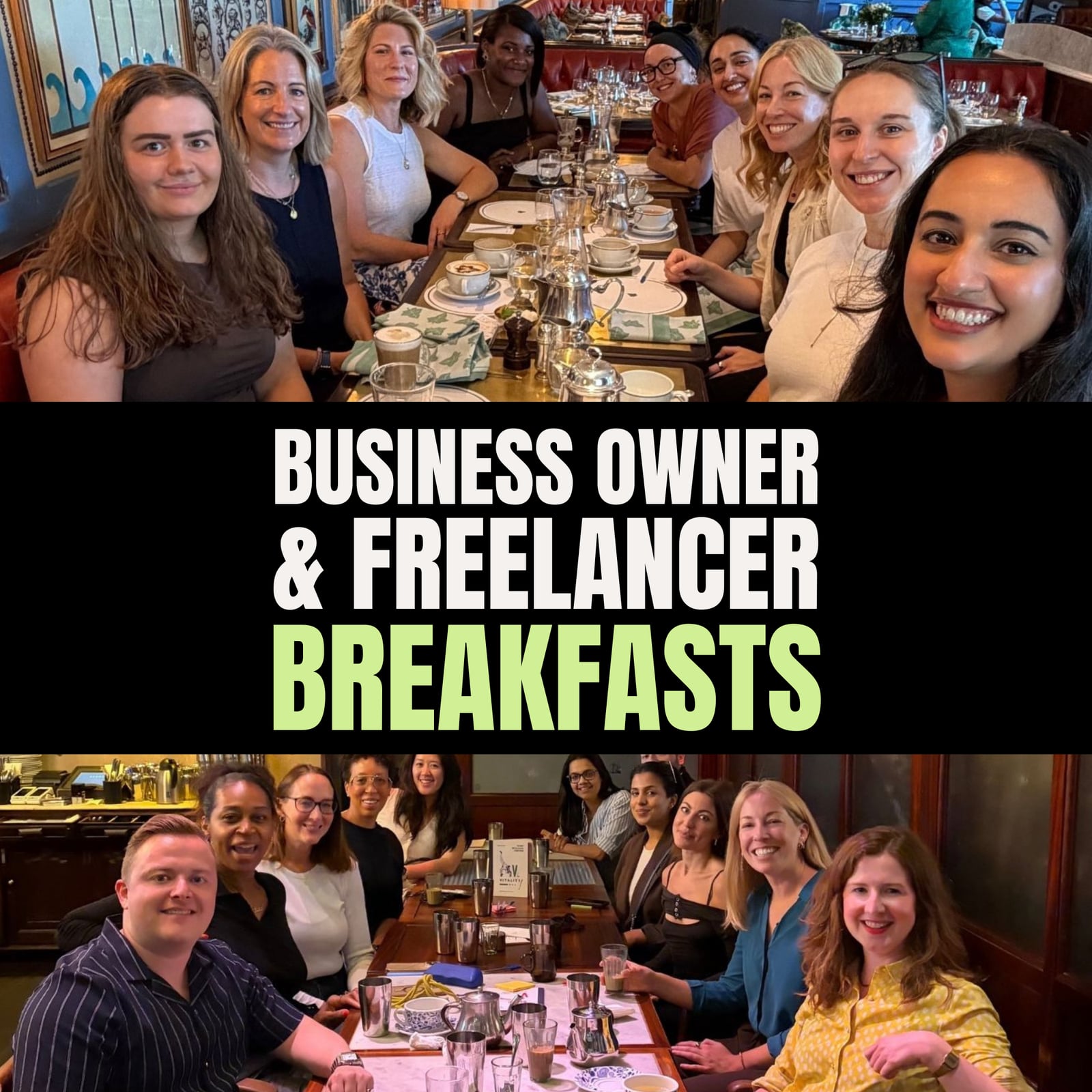 Business Owner & Freelancer Breakfast, London