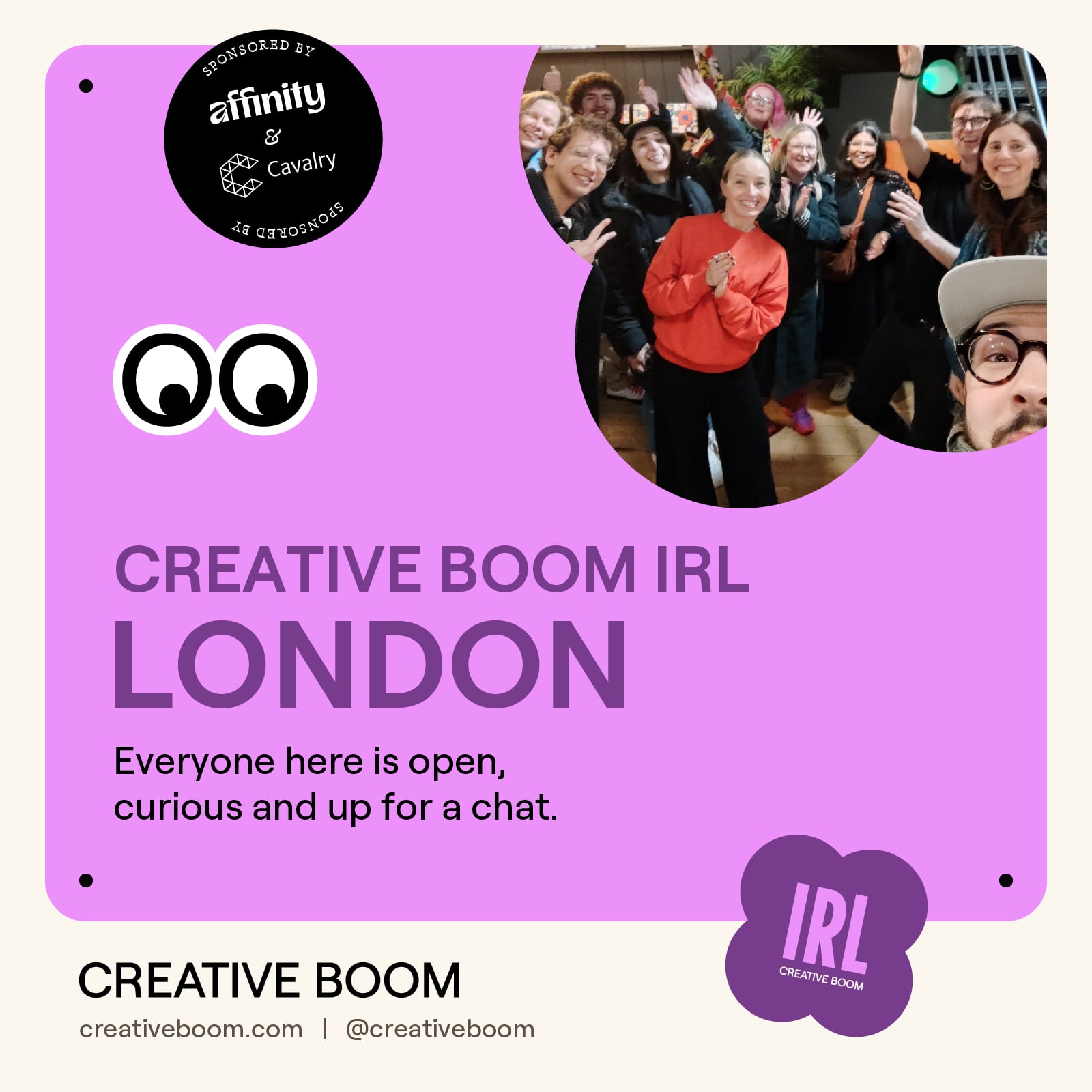 Creative Boom IRL London: November Social, London