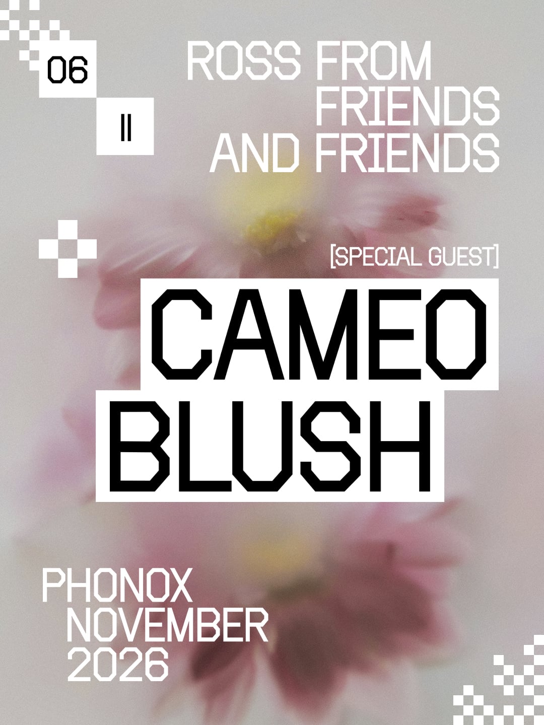 Ross From Friends & Cameo Blush: 4 Fridays at Phonox, London