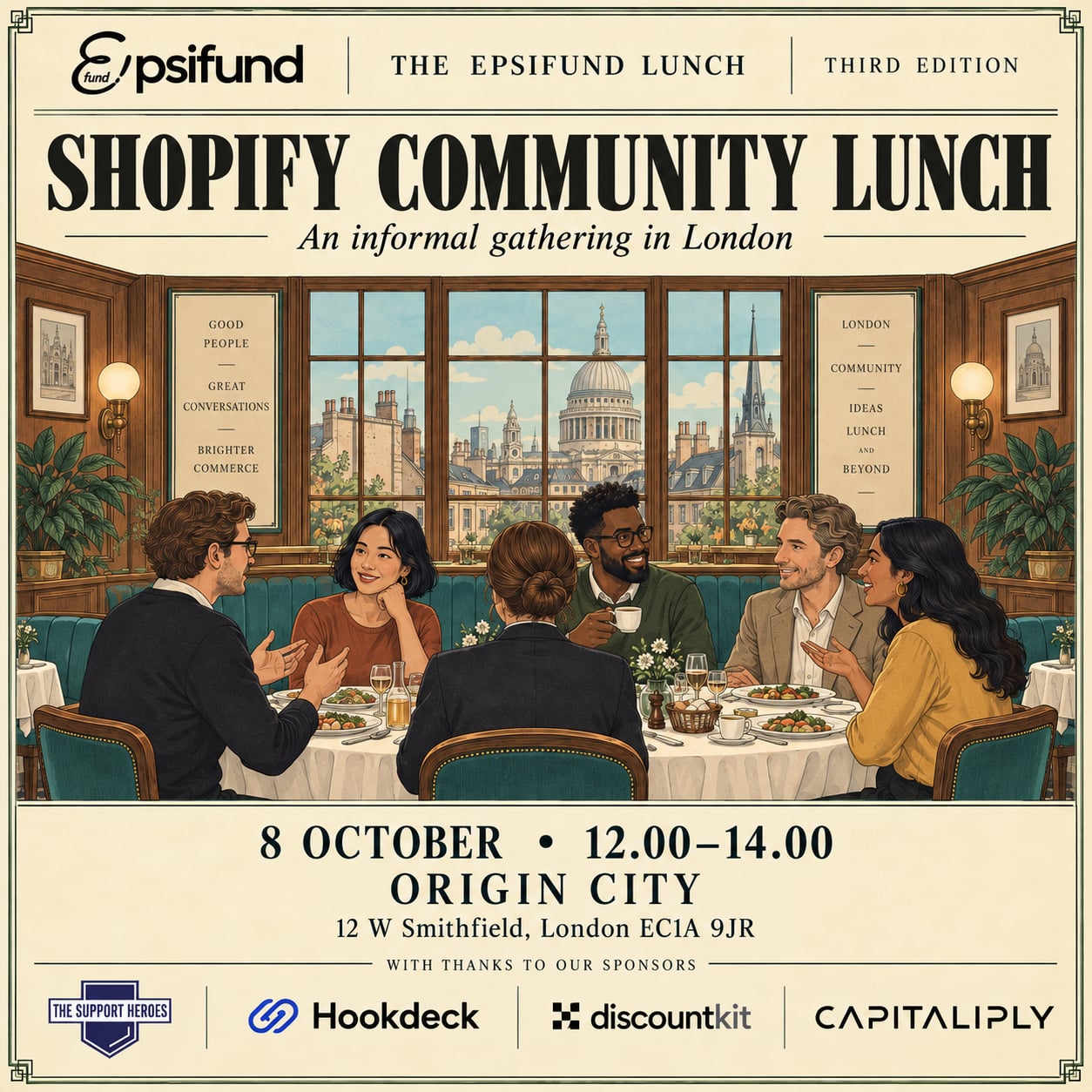Shopify Community Lunch, London