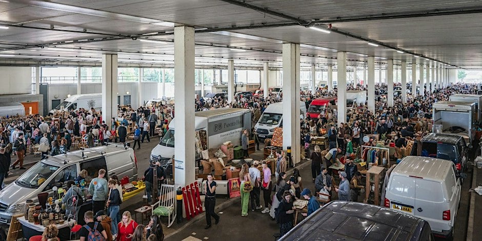 The Giant London Flea Market, London