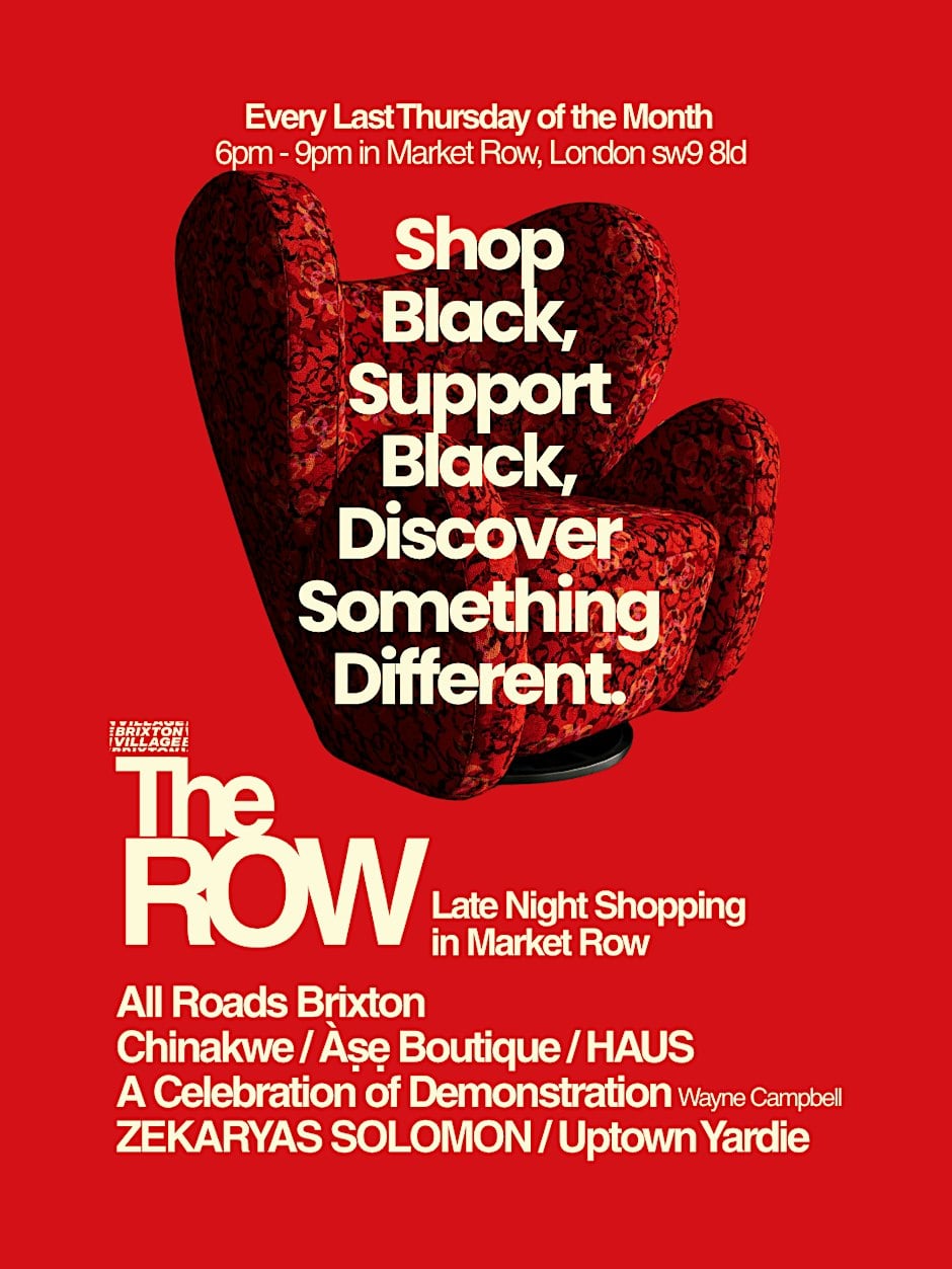 The Row: late-night shopping at Market Row, Brixton, London
