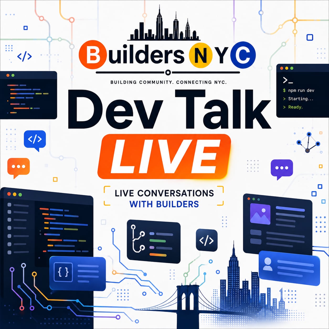 Builders NYC: Dev Talk LIVE, New York