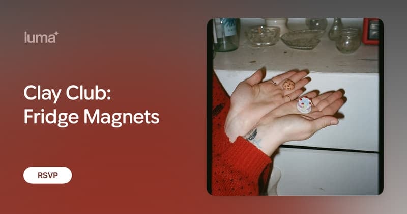 Clay Club: Fridge Magnets, New York