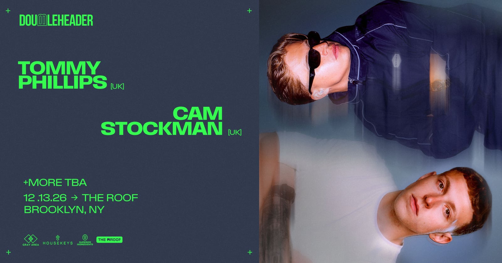 Doubleheader: Cam Stockman x Tommy Phillips (Sunday rooftop), New York