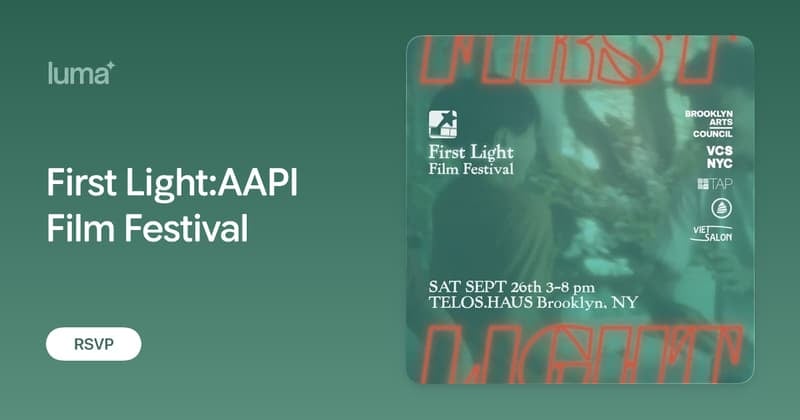 First Light: AAPI Film Festival, New York
