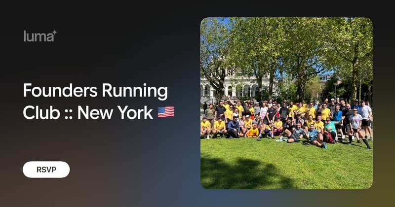 Founders Running Club New York, New York