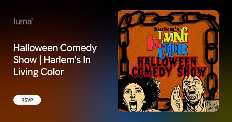 Harlem's In Living Color: Halloween sketch comedy show, New York