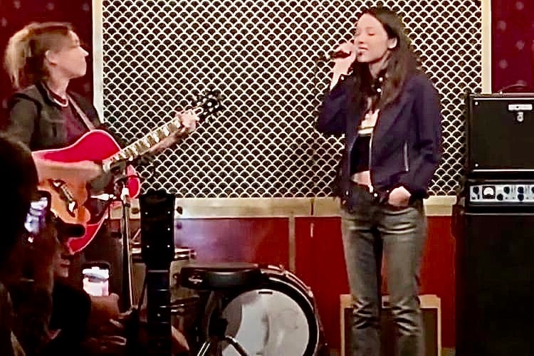 Open mic at Pete's Candy Store, New York
