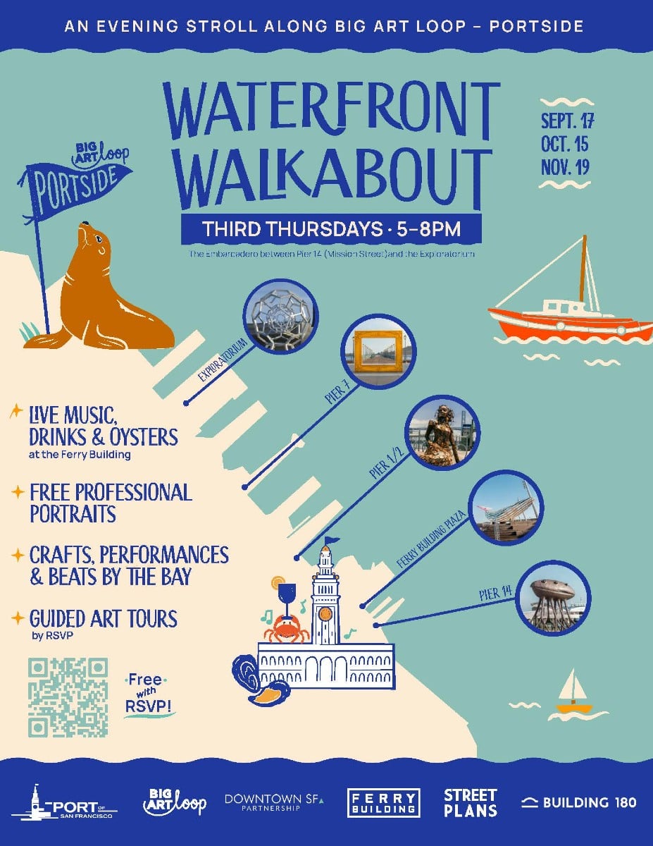 Big Art Loop: Waterfront Walkabout, San Francisco