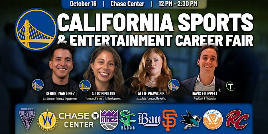 California Sports & Entertainment Career Expo at Chase Center, San Francisco