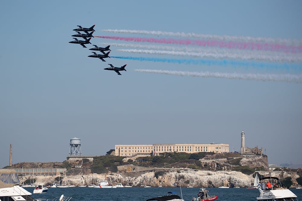 Fleet Week air show, San Francisco