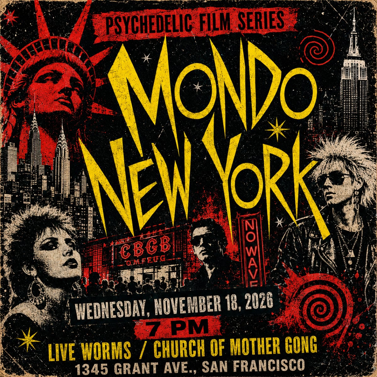 Free screening: Mondo New York (Psychedelic Film Series), San Francisco