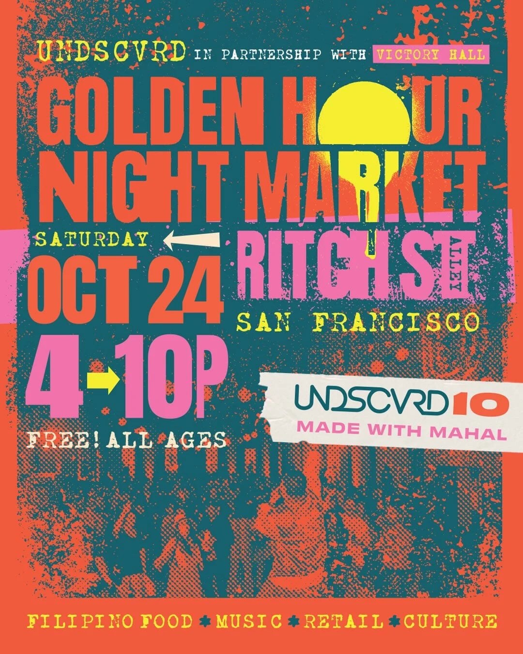 Golden Hour Filipino Night Market (Undiscovered SF), San Francisco