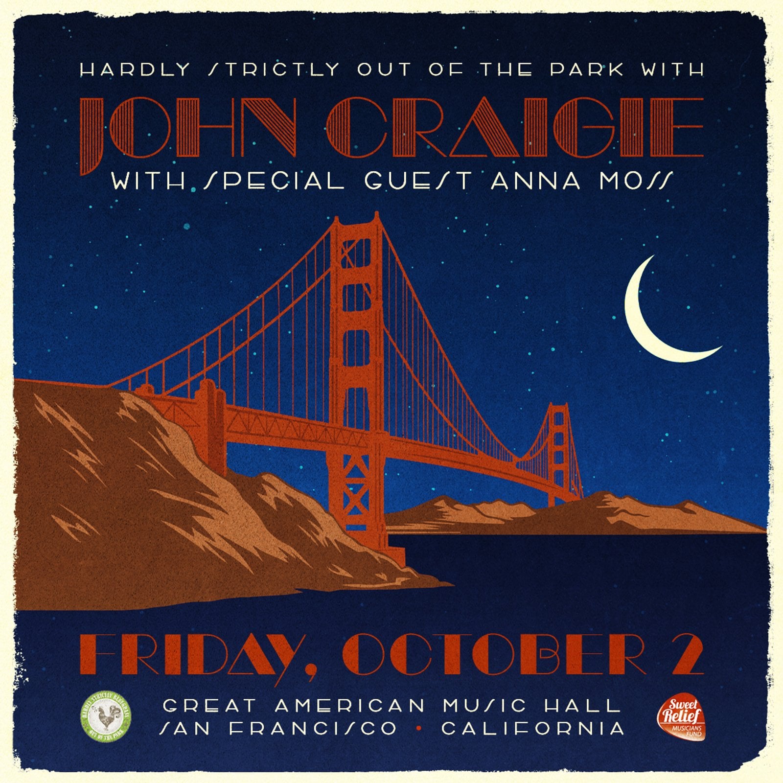 John Craigie, San Francisco