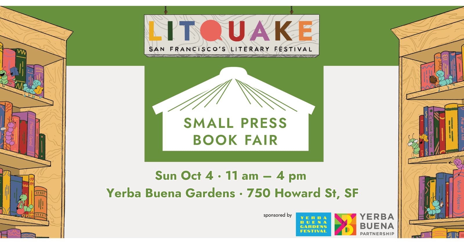 Litquake Out Loud and Book Fair, San Francisco