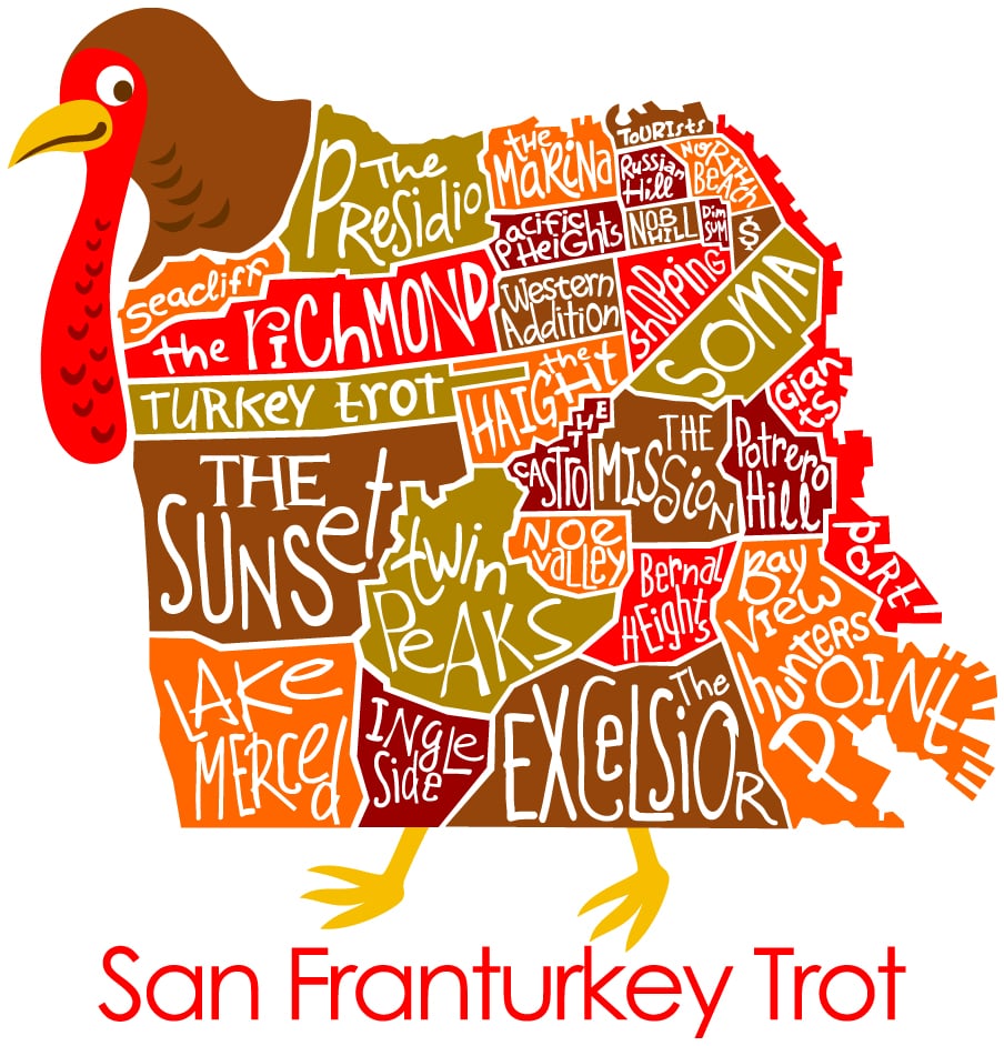 San Francisco Turkey Trot (24th Thanksgiving Run & Walk), San Francisco