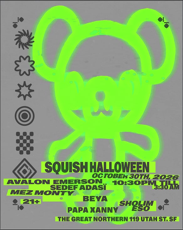 SQUISH: Halloween with Avalon Emerson + Sedef Adasi, San Francisco