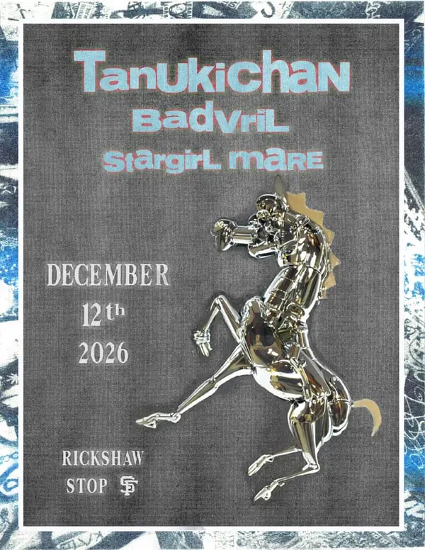 Tanukichan with Badvril and Stargirl Mare, San Francisco