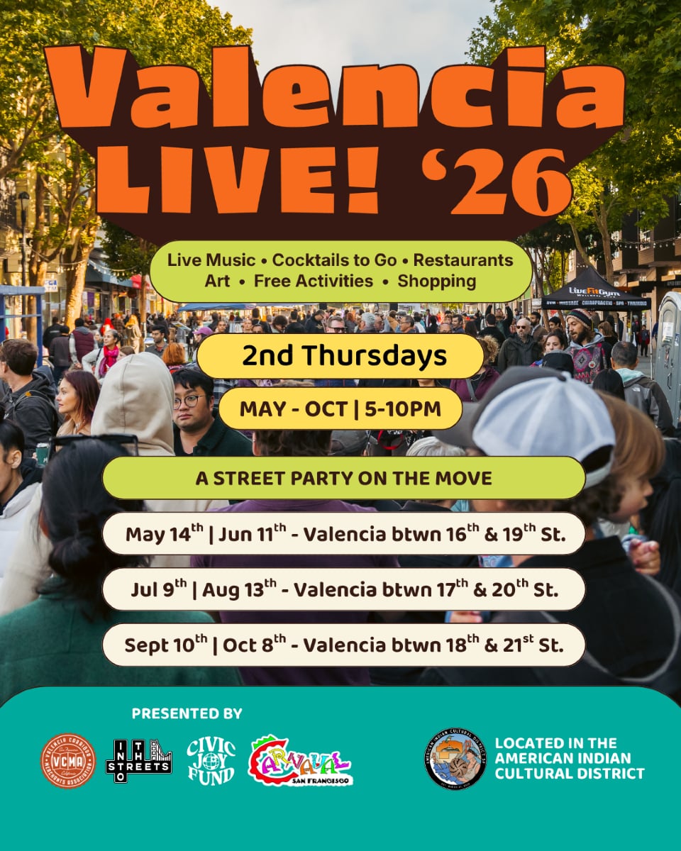 Valencia Live: final street party of 2026, San Francisco
