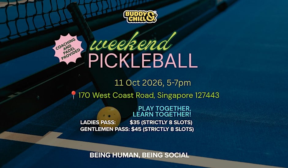 Beginner-friendly pickleball with coaching and mingling, Singapore