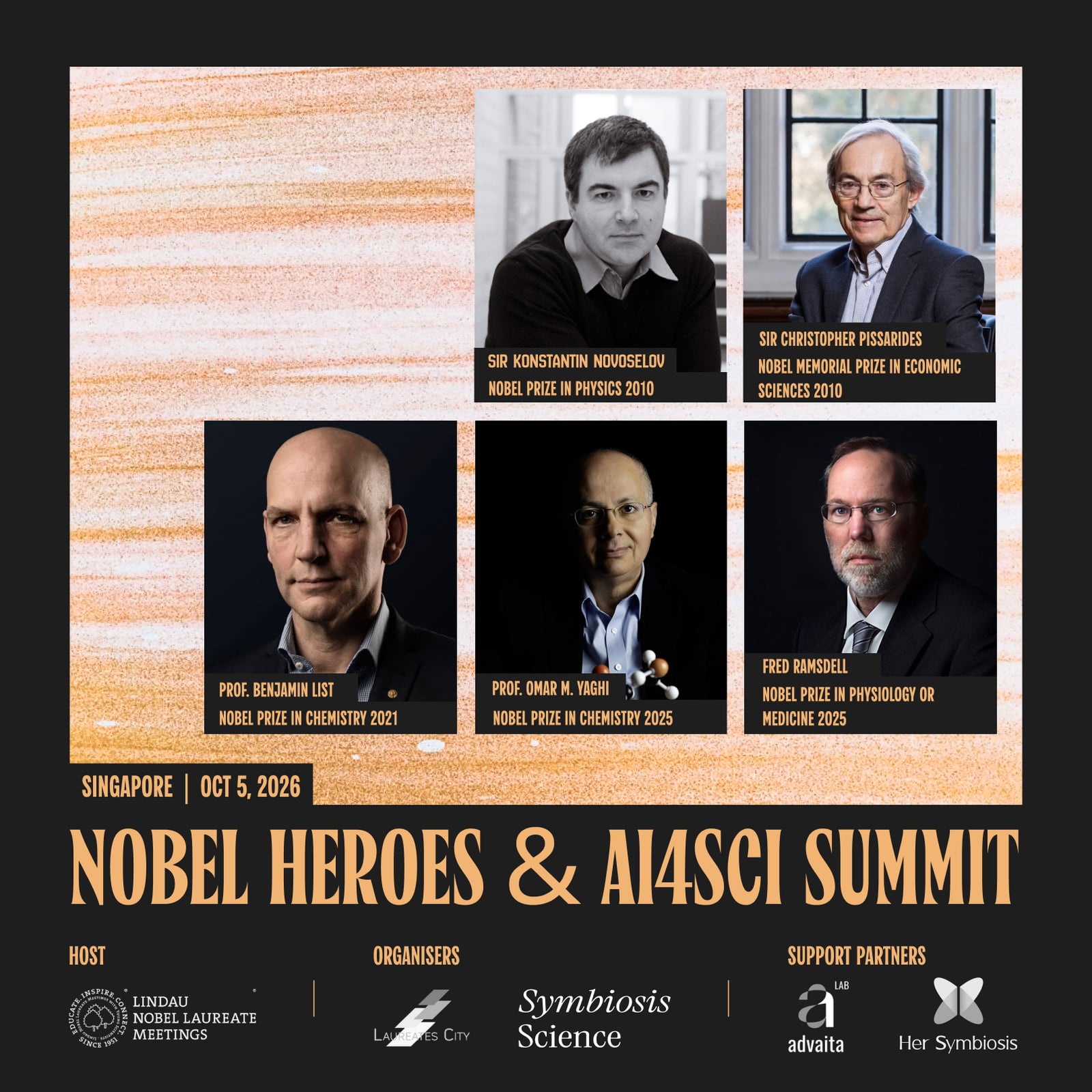 Nobel Heroes & AI4SCI Summit, Day One public afternoon (NTU), Singapore