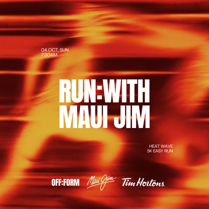 OFF:FORM x Maui Jim Heat Wave 5K, Singapore