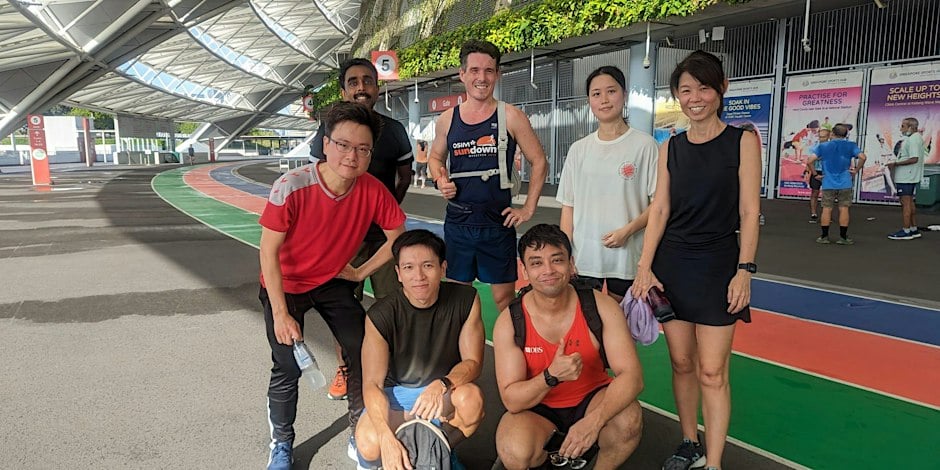 Saturday Morning Track Intervals @ National Stadium, Singapore