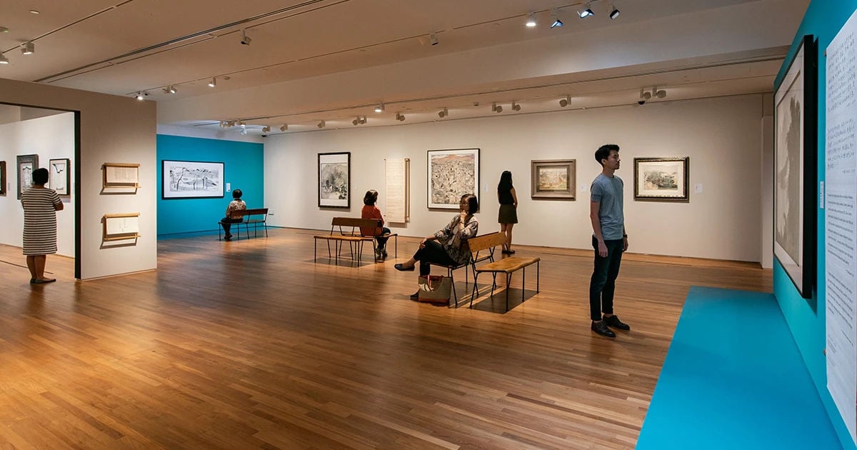 Slow Saturday at National Gallery Singapore, Singapore
