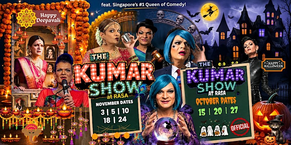 The KUMAR Show: Halloween x Deepavali edition, Singapore