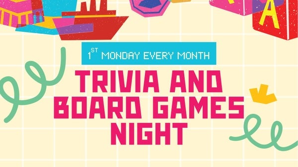 The Mind Cafe monthly trivia and board games night, Singapore